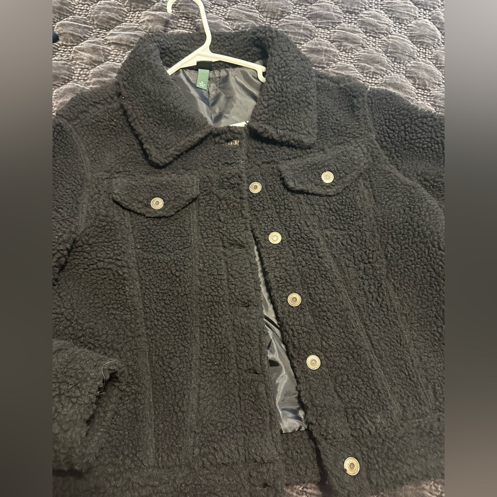 Black Sherpa jacket